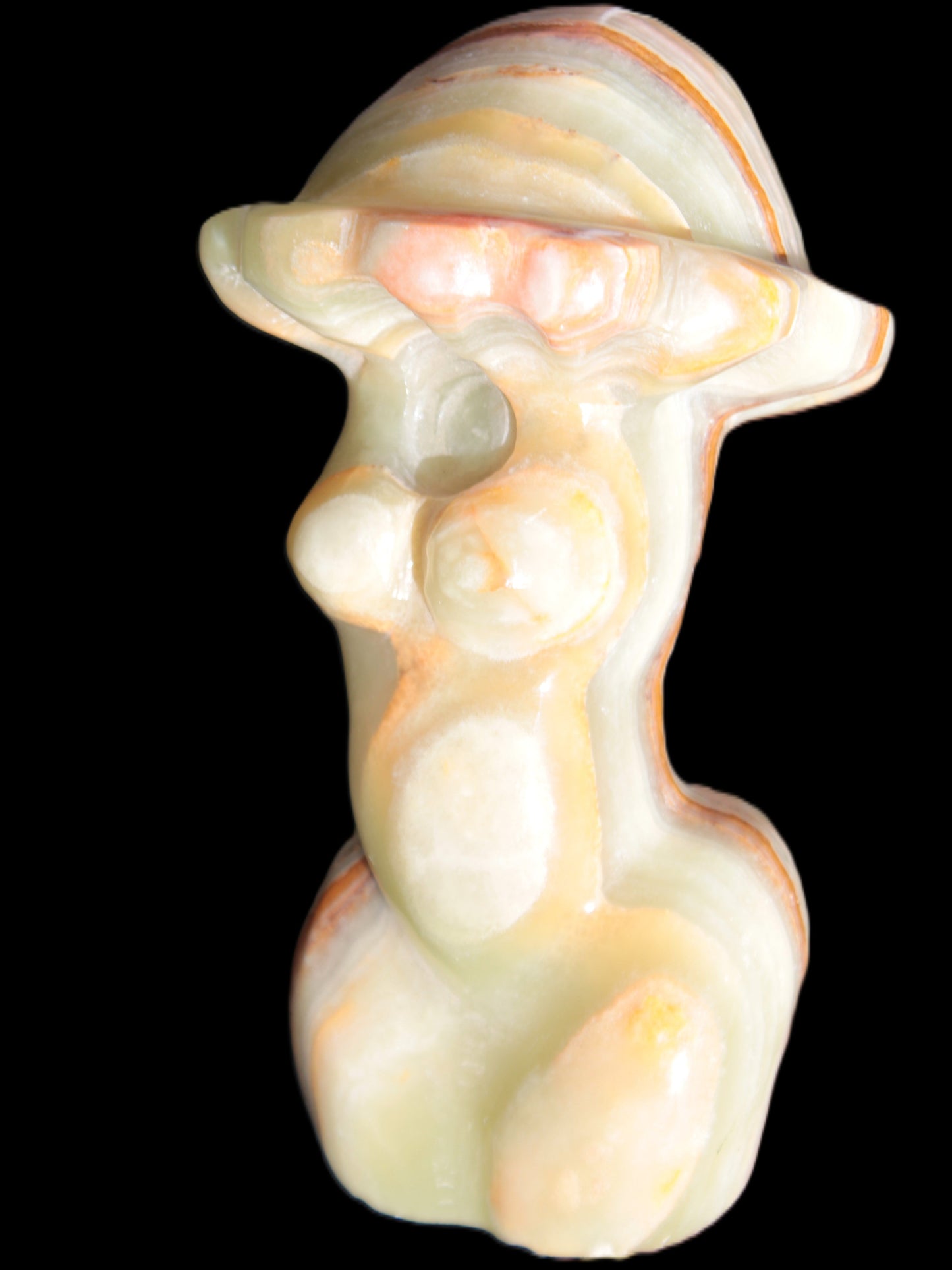 Afgan Jade weird goddess 80 *130mm 758g Rocks and Things