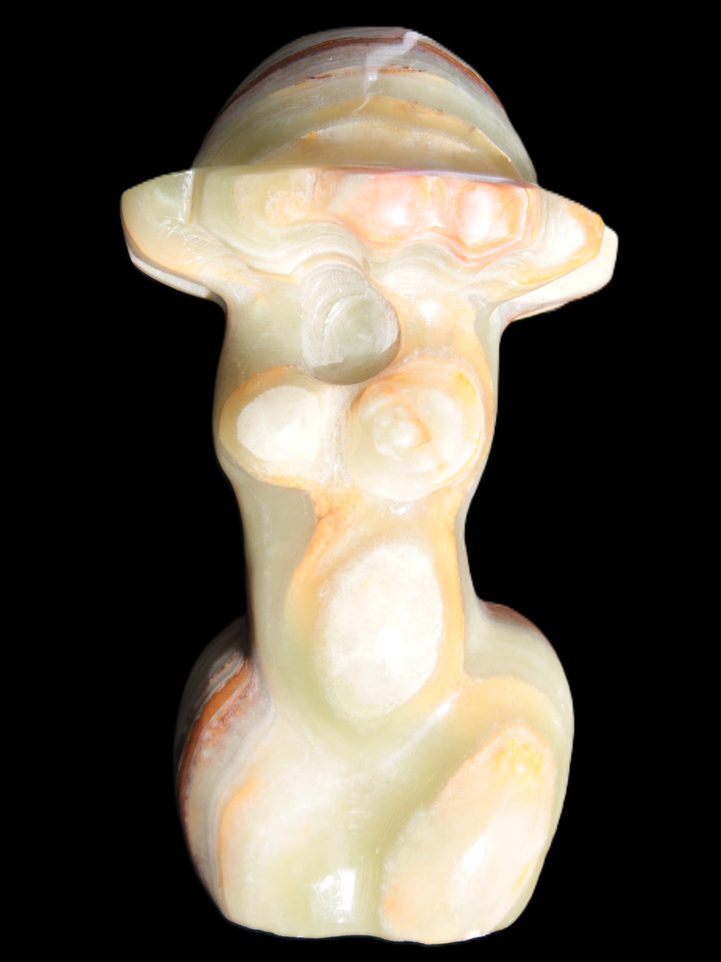 Afgan Jade weird goddess 80 *130mm 758g Rocks and Things