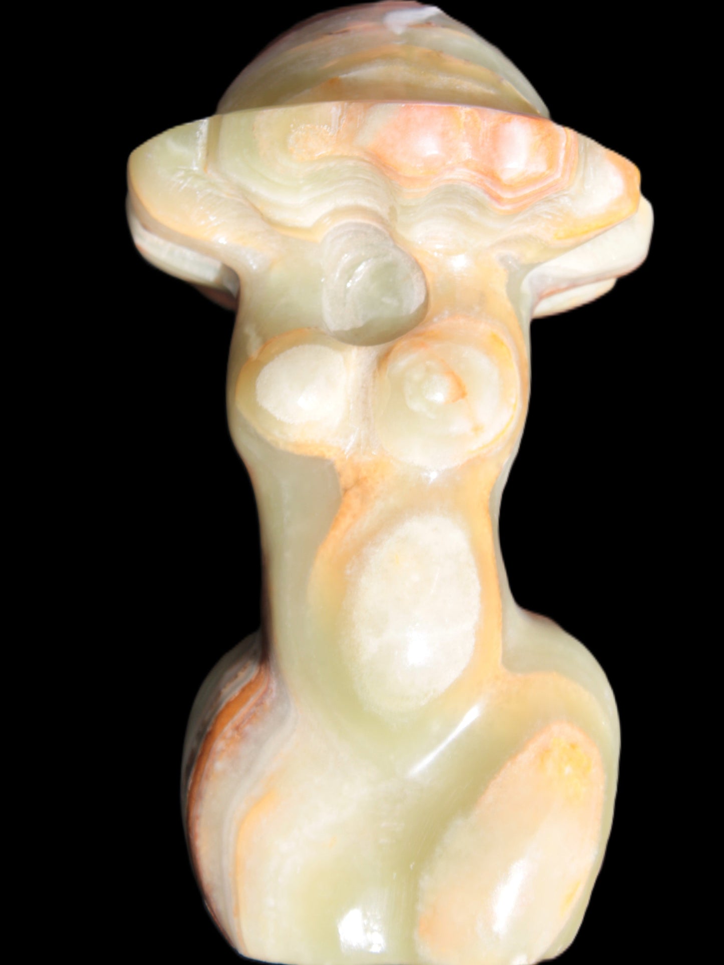 Afgan Jade weird goddess 80 *130mm 758g Rocks and Things