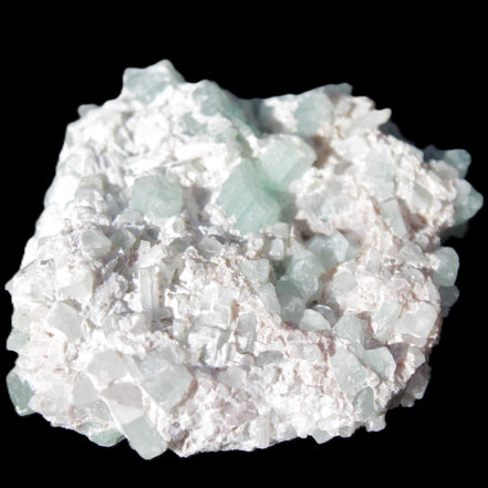 Green Tourmaline cluster 46*41*15mm 142ct 28.5g in sunlight - Rocks and Things Store