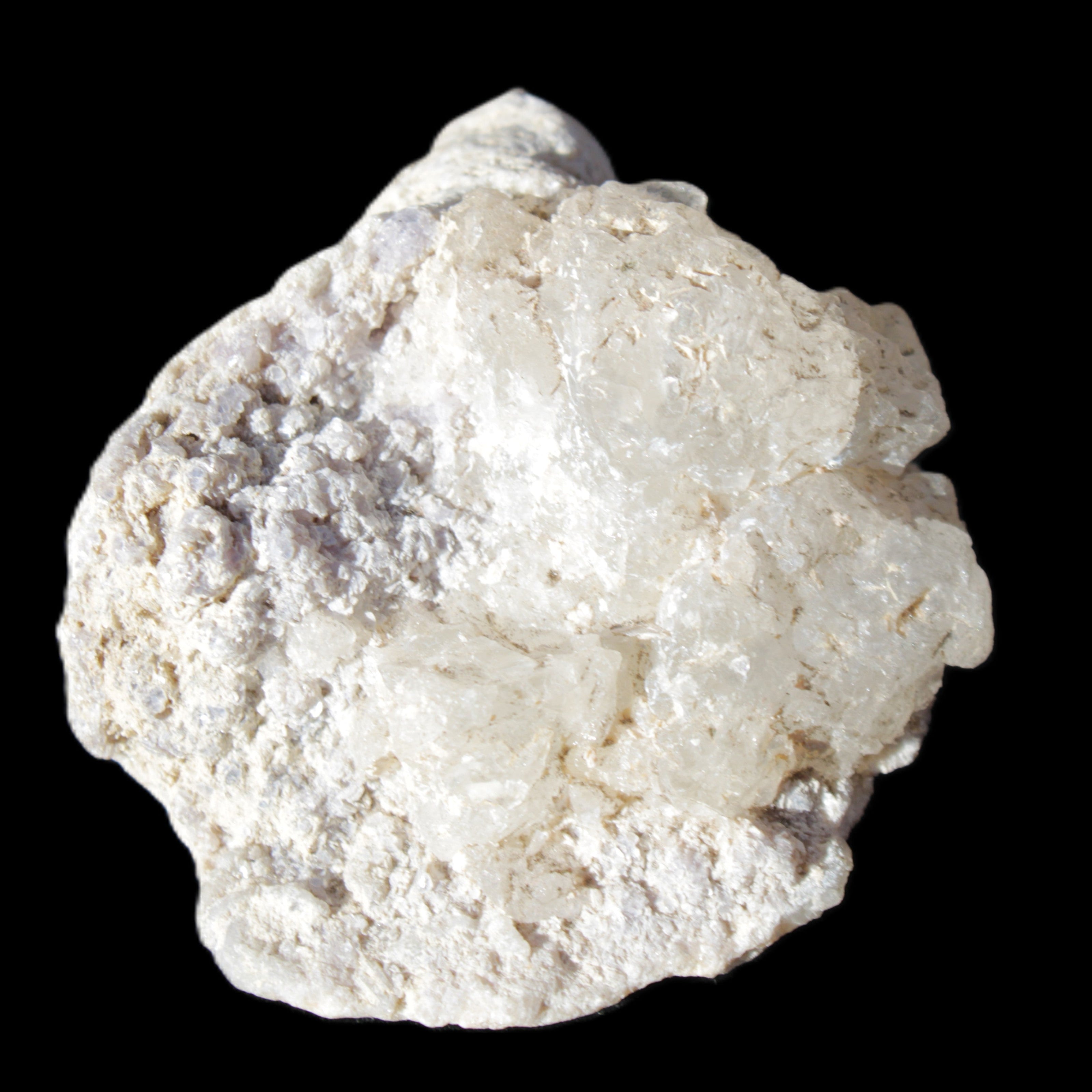 Kunzite, Green Tourmaline and Mica cluster 55*50*35mm 84g in sunlight - Rocks and Things Store