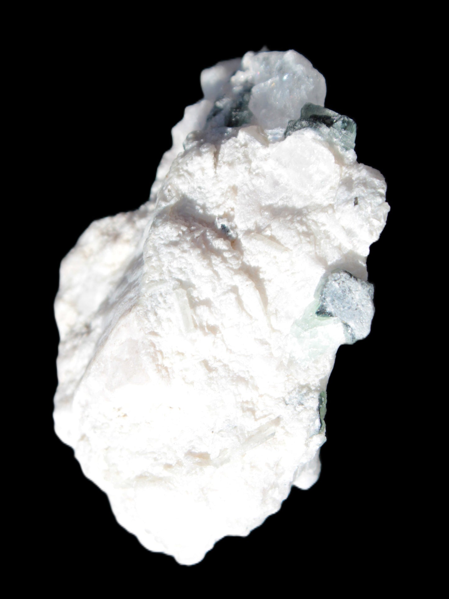 Spessartine Garnet Elbaite Mica Quartz Feldspar matrix 60*30*44mm 329ct 65.8g Rocks and Things