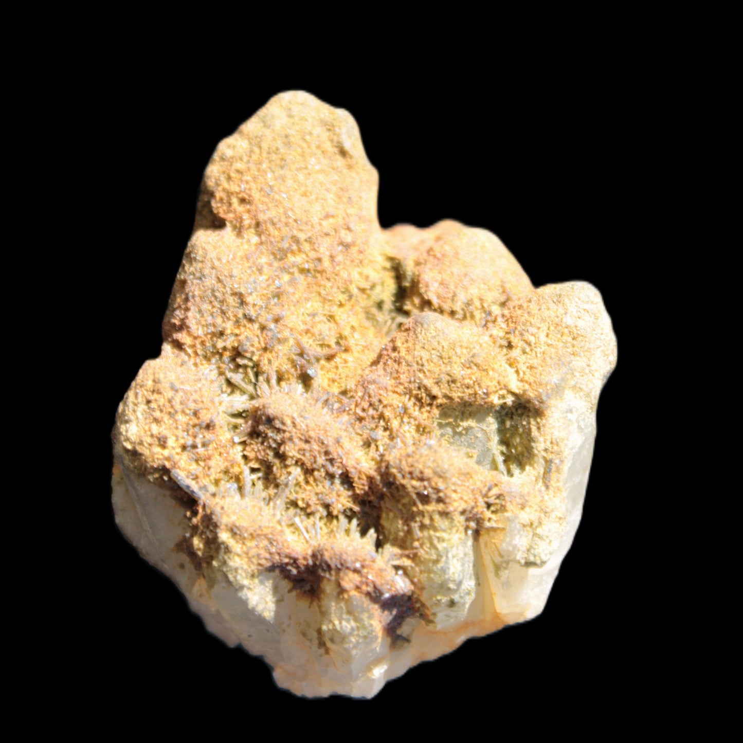 Elestial Clear Quartz crystals with crystal Calcite coating from Afghanistan 179.2g Rocks and Things