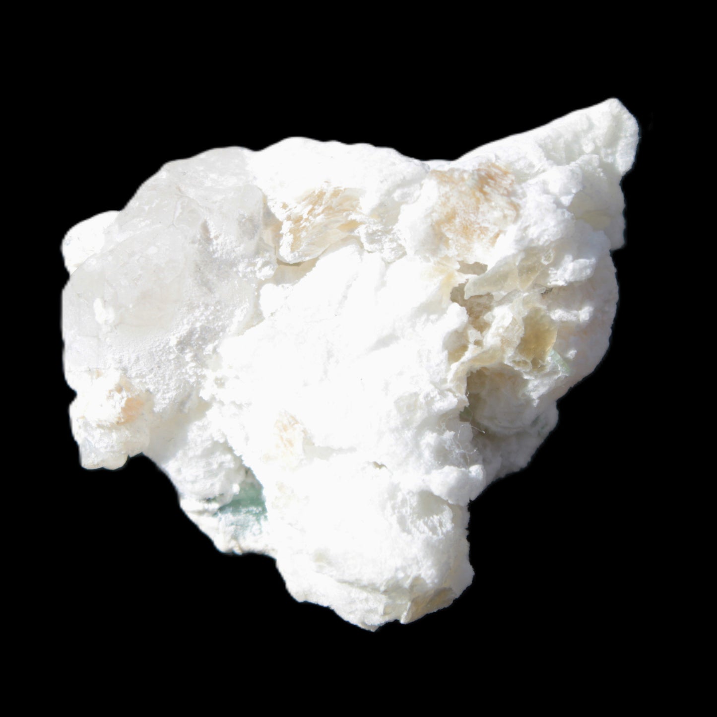 Green Tourmaline, Lepidolite Double-Terminated Quartz in Mica -Feldspar matrix cluster 47.7g Rocks and Things Store