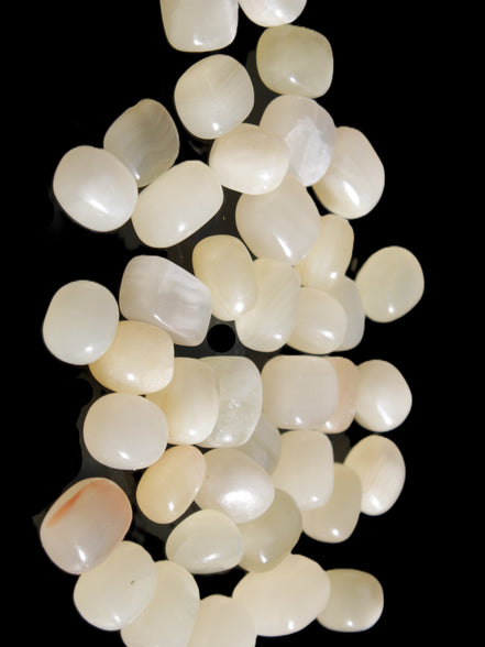 Lemon Topaz Calcite 40 tumbled stones 250g Wholesale Rocks and Things Store