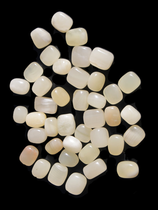 Lemon Topaz Calcite 40 tumbled stones 250g Wholesale Rocks and Things Store