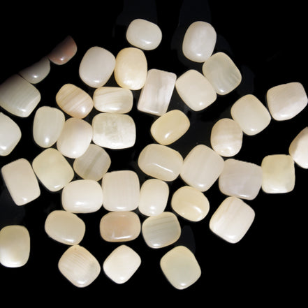 Lemon Topaz Calcite 40 tumbled stones 250g Wholesale Rocks and Things Store