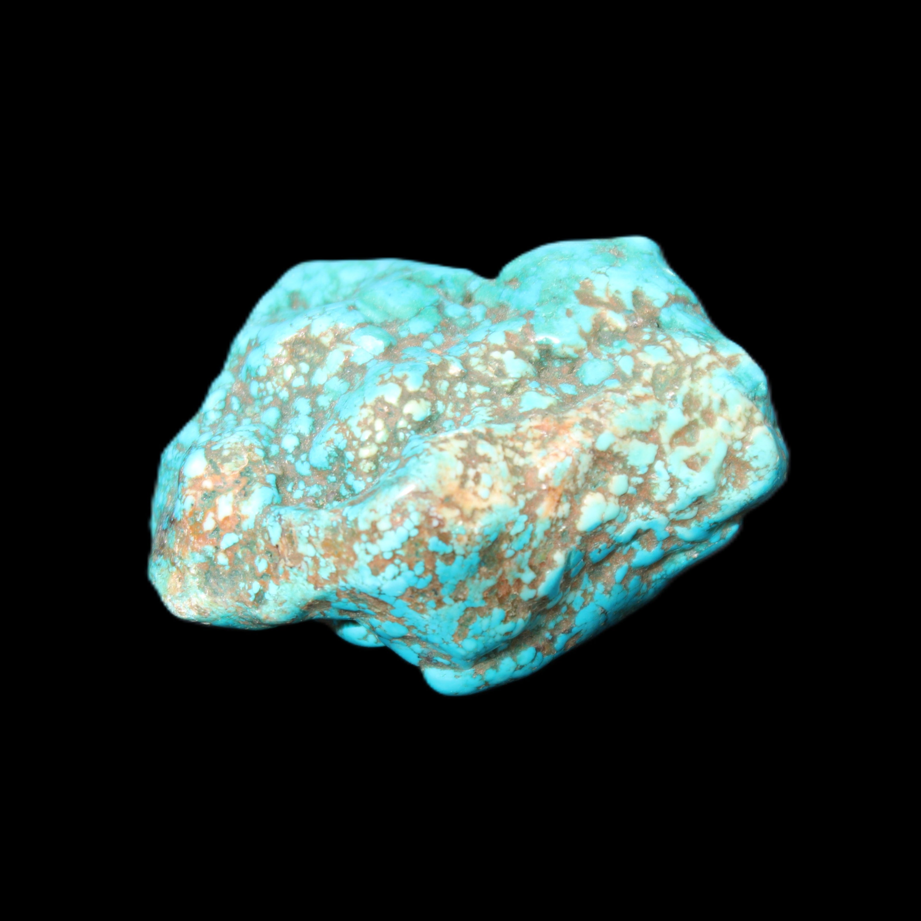 Persian Turquoise 45*35*25mm 50.7g in sunlight - Rocks and Things Store