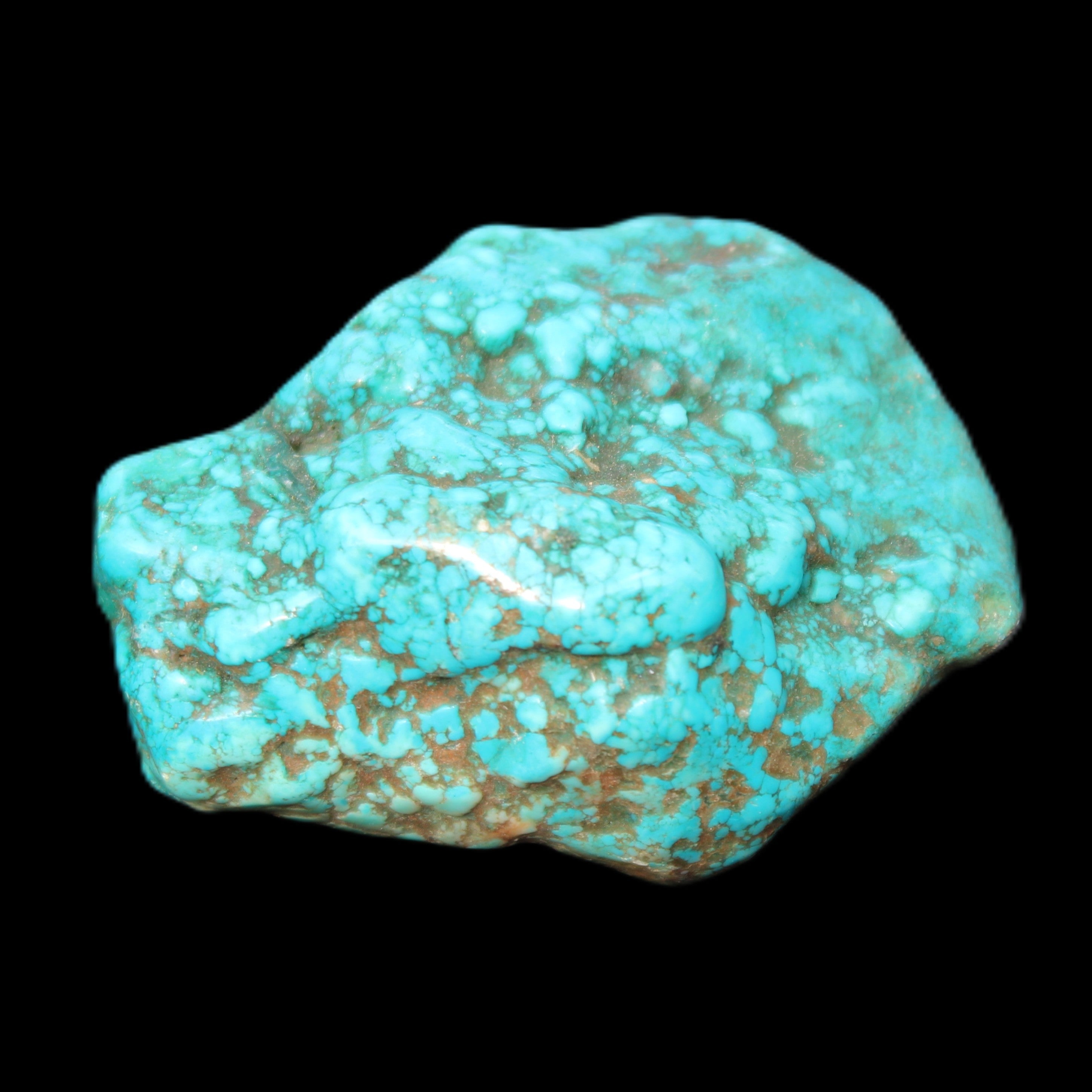 Persian Turquoise 45*35*25mm 50.7g in sunlight - Rocks and Things Store