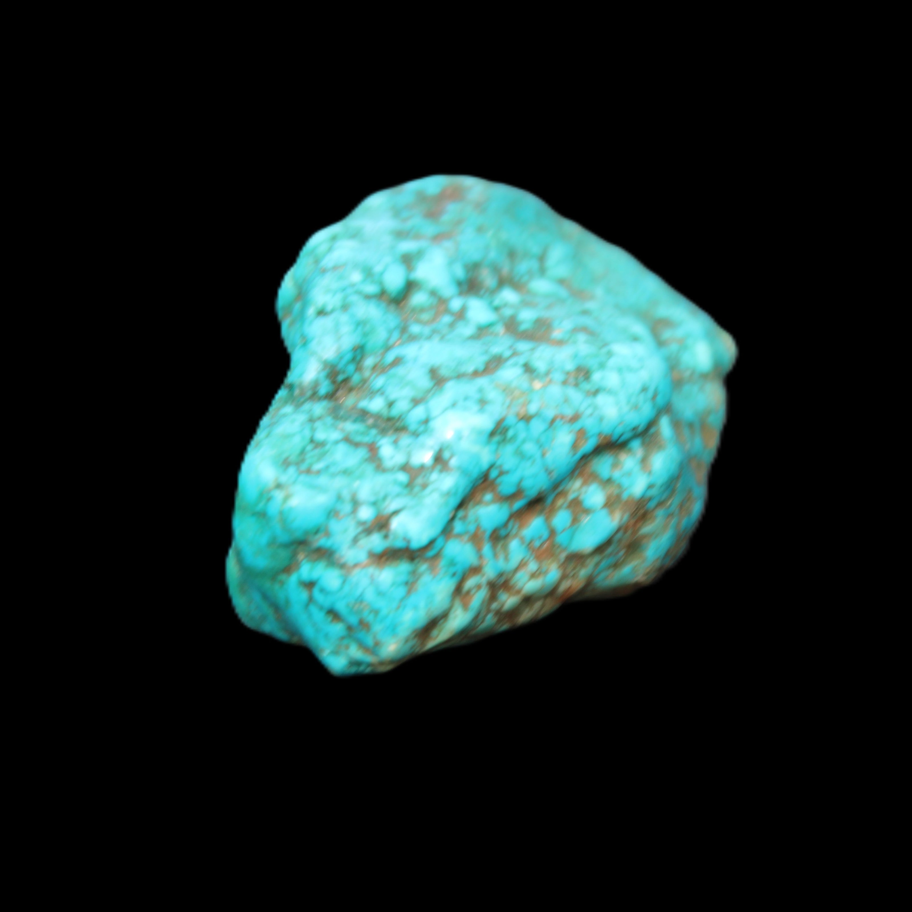 Persian Turquoise 45*35*25mm 50.7g in sunlight - Rocks and Things Store