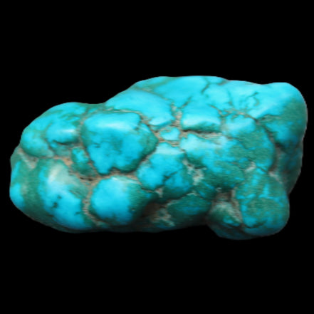 Persian Turquoise 50*25*25mm 41.4g in sunlight - Rocks and Things Store
