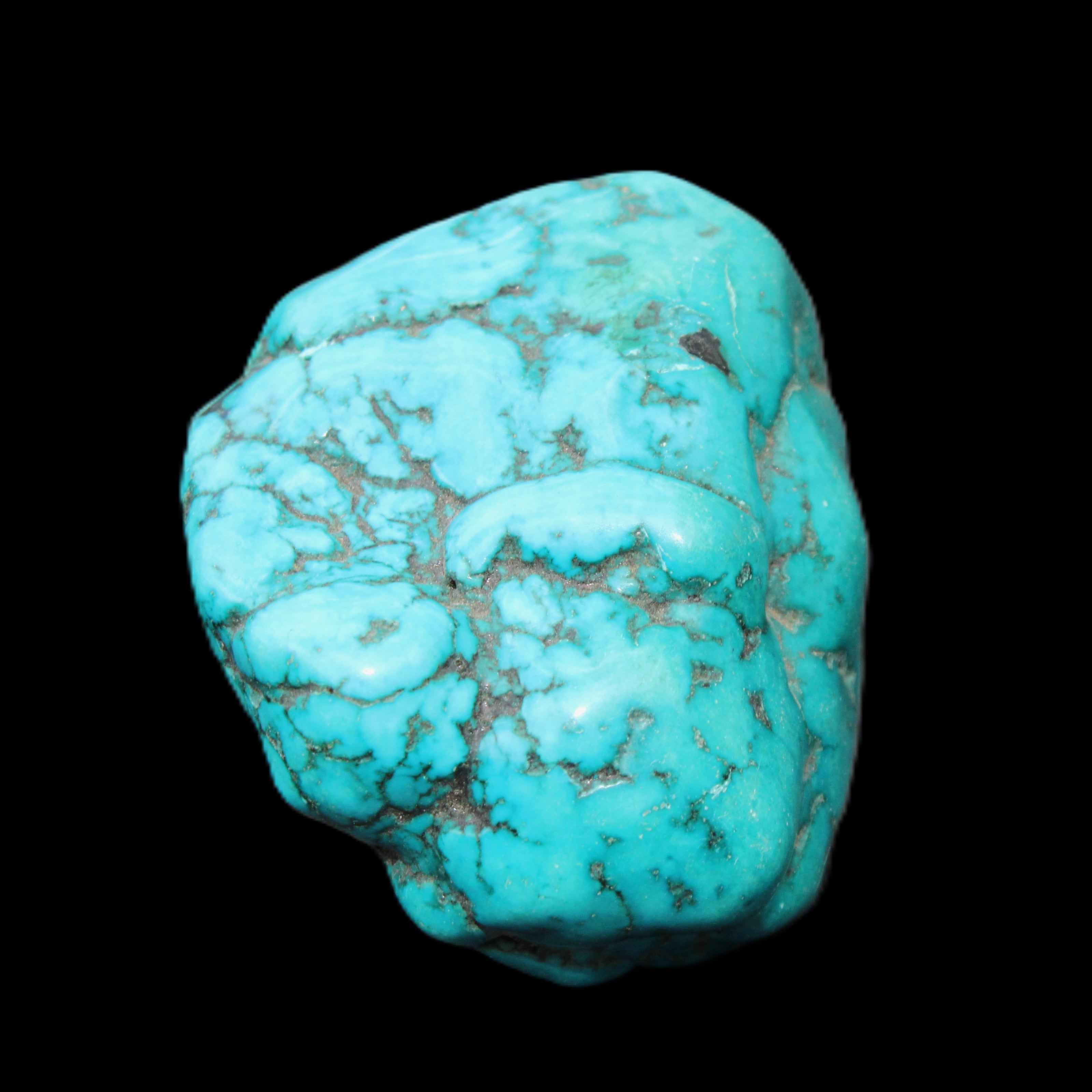 Persian Turquoise 45*35*30mm 79g in sunlight - Rocks and Things Store