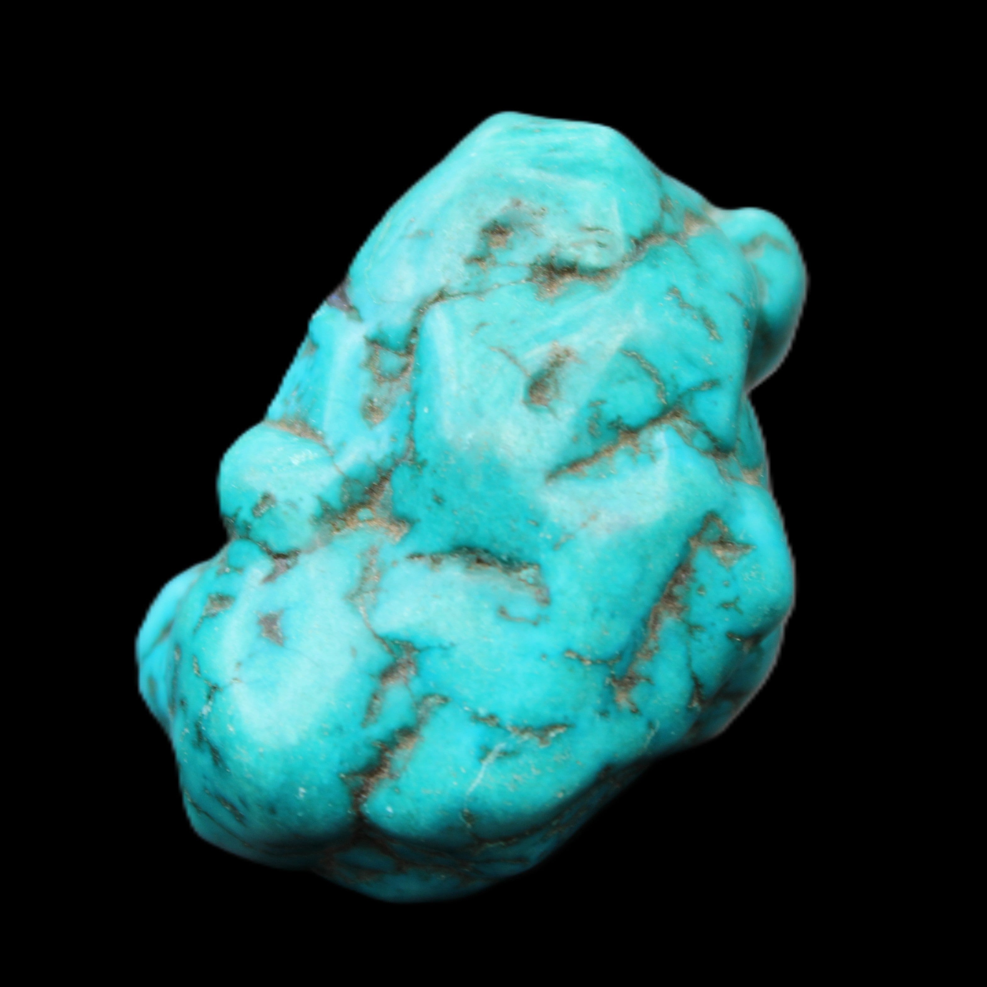 Persian Turquoise 45*35*30mm 79g in sunlight - Rocks and Things Store