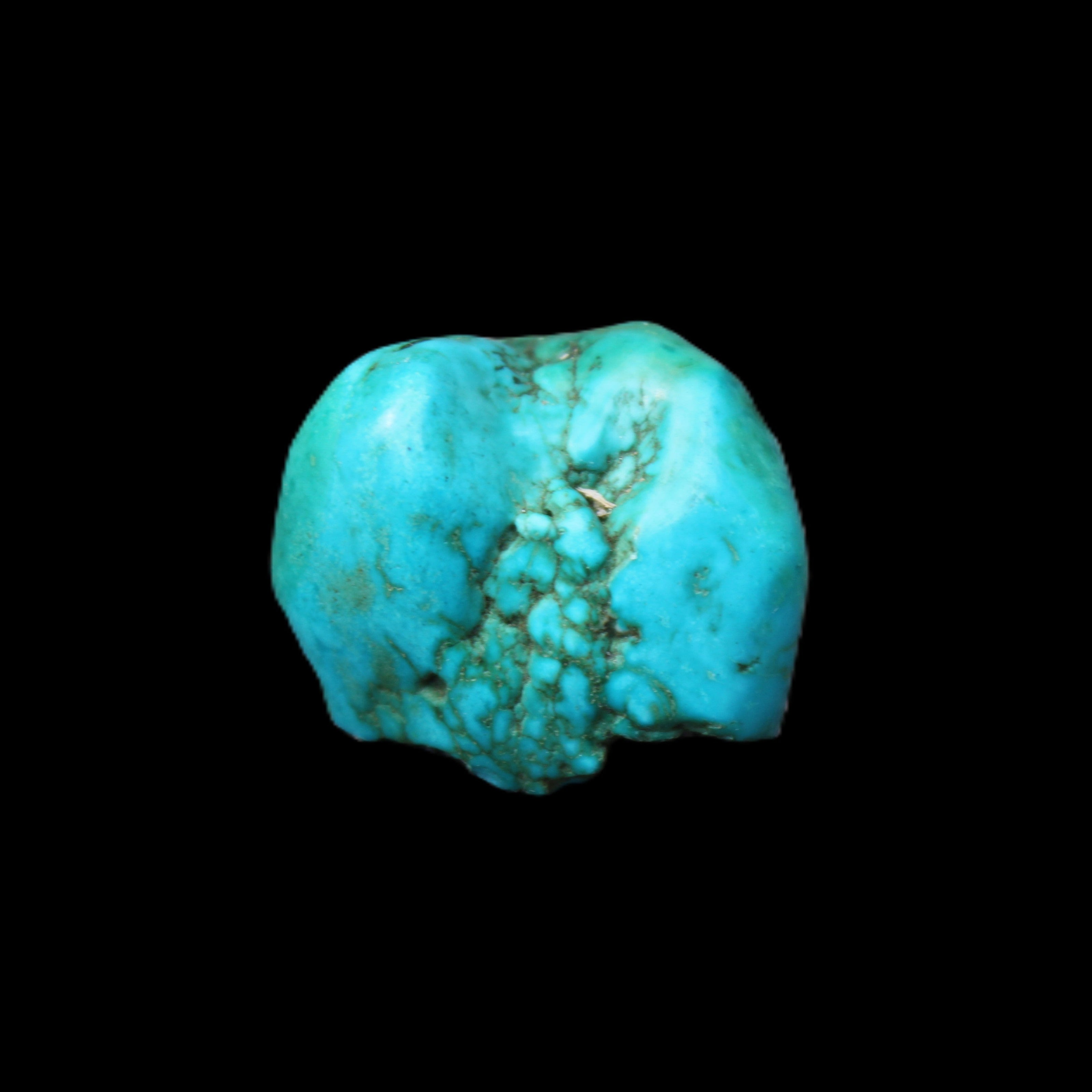 Persian Turquoise 30*21mm 21.6g in sunlight - Rocks and Things Store
