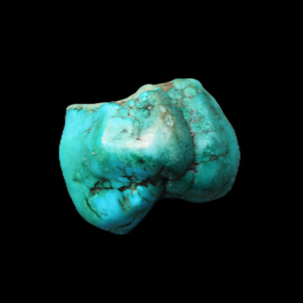 Persian Turquoise 30*21mm 21.6g in sunlight - Rocks and Things Store