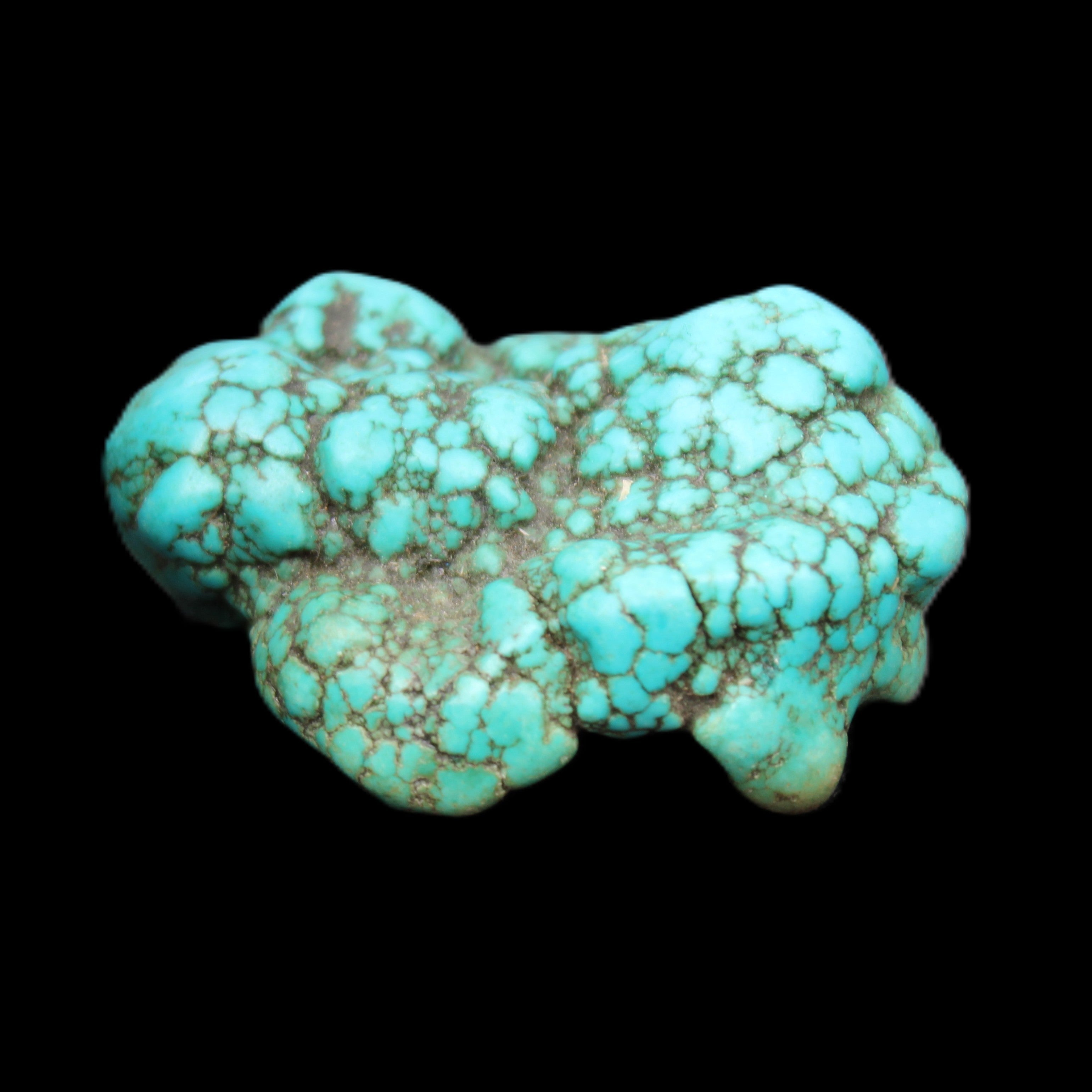 Persian Turquoise 42*32*18mm 25.3g in sunlight - Rocks and Things Store