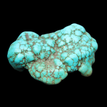 Persian Turquoise 42*32*18mm 25.3g in sunlight - Rocks and Things Store