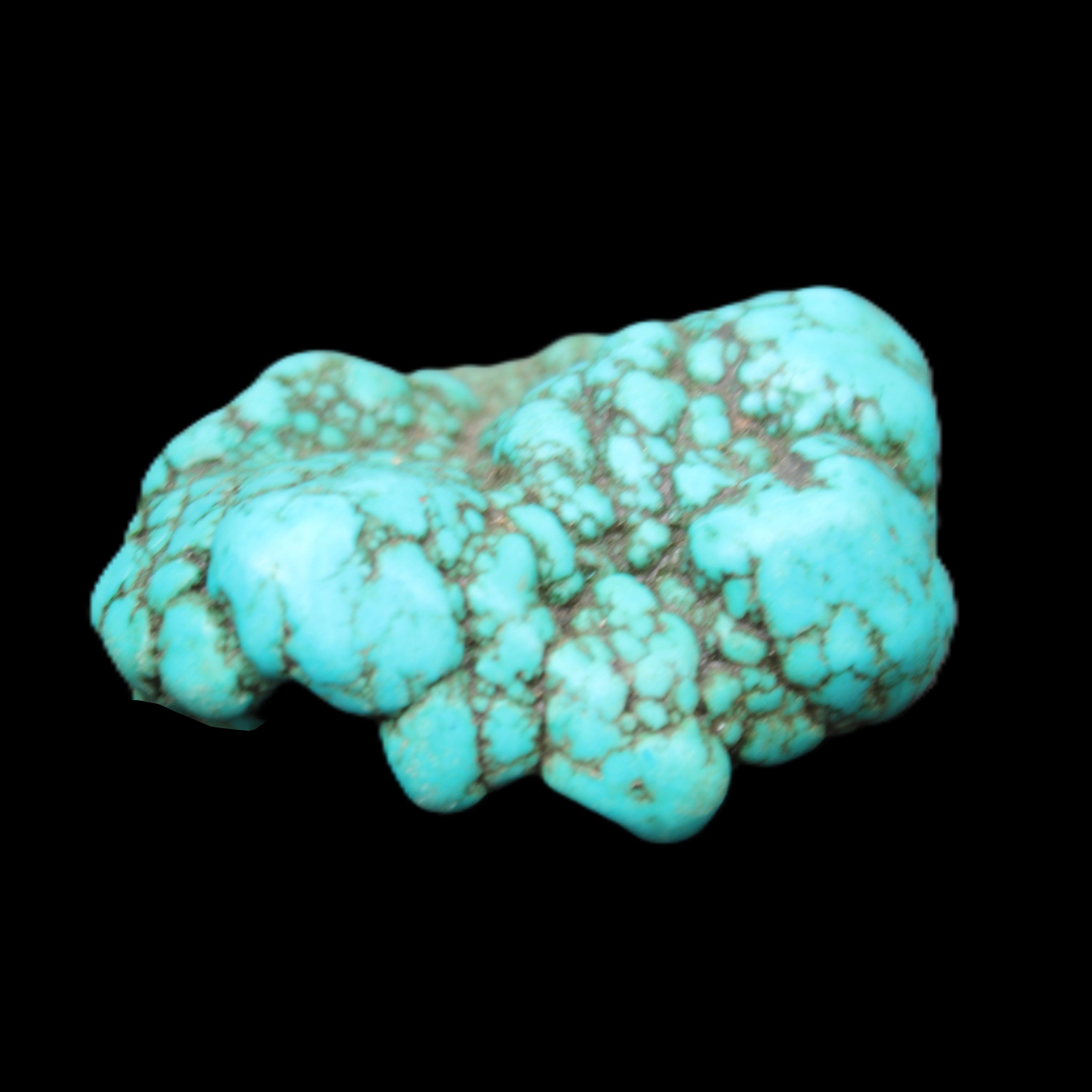Persian Turquoise 42*32*18mm 25.3g in sunlight - Rocks and Things Store