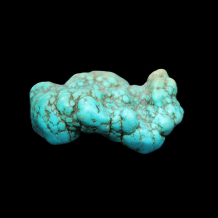 Persian Turquoise 42*32*18mm 25.3g in sunlight - Rocks and Things Store
