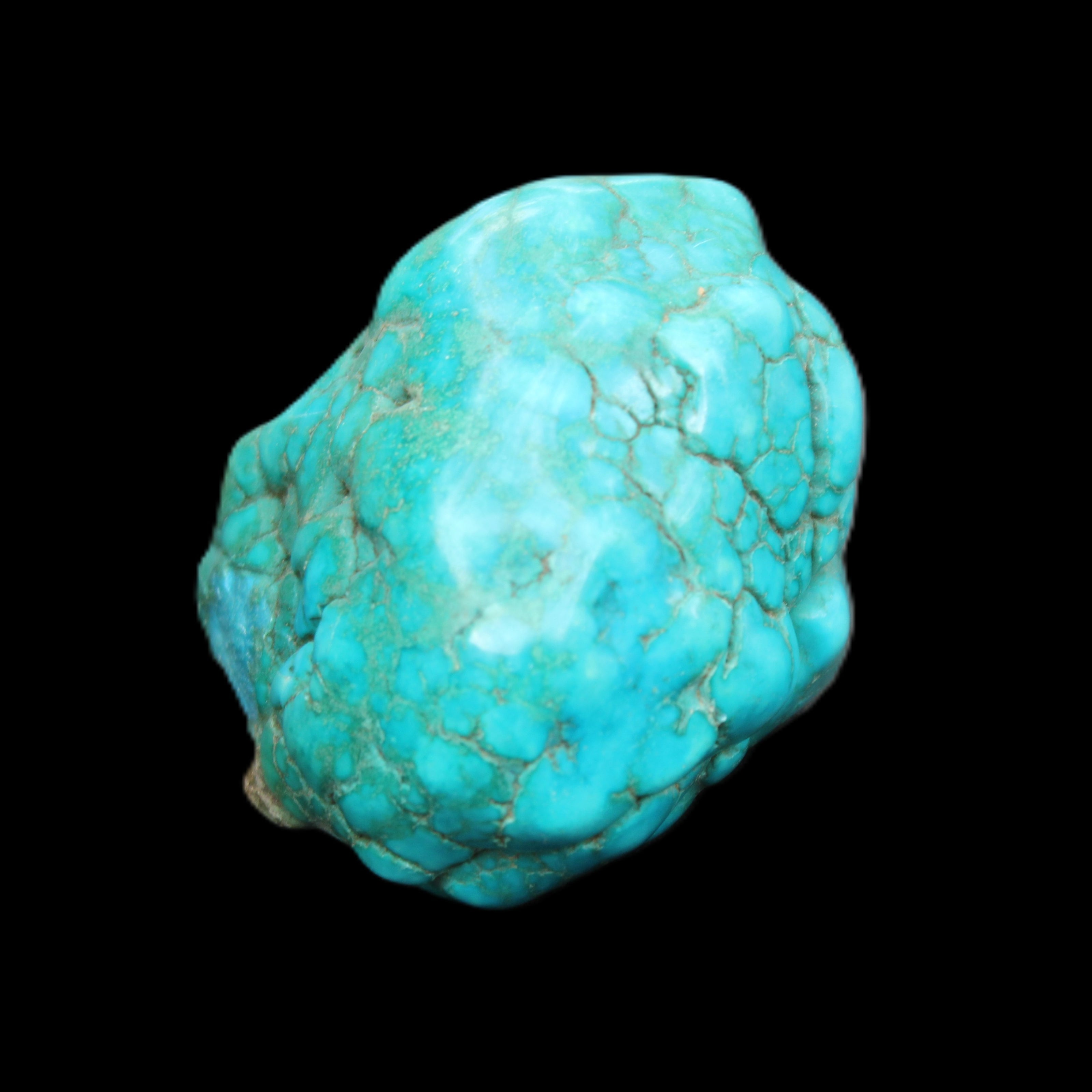 Persian Turquoise 45*35*33mm 73.5g in sunlight - Rocks and Things Store