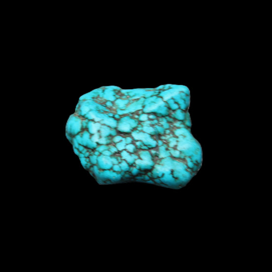 Persian Turquoise 38*26*16mm 25.0g in sunlight - Rocks and Things Store