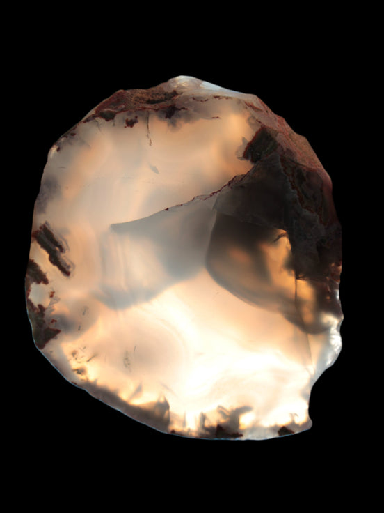 Agate geode slice 101g from Pakistan - Rocks and Things Store