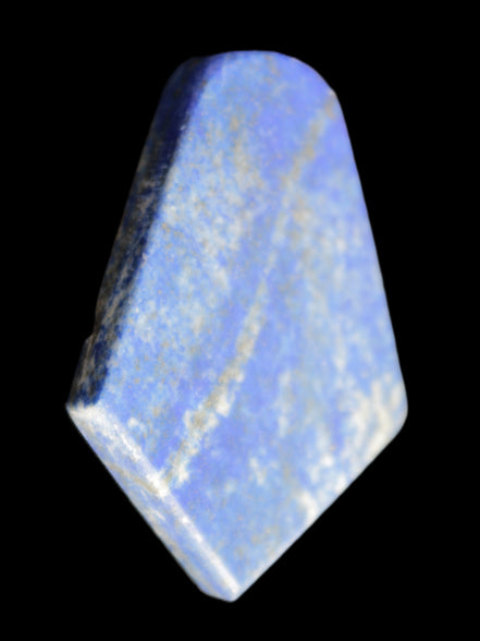 Lapis Lazuli rounded pendant shape 37*6*52mm 23.4g in sunlight - Rocks and Things Store