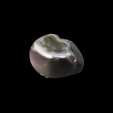 Polished Silver Obsidian stone 24-31mm 17-20g in sunshine - Rocks and Things Store