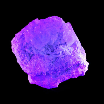 Magnificent Green Tourmaline, Kunzite, Lepidolite plus more specimen 140m 2035g in UV light - Rocks and Things Store