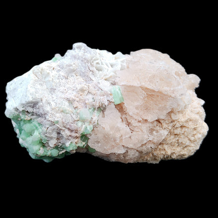 Magnificent Green Tourmaline, Kunzite, Lepidolite plus more specimen 140m 2035g in sunlight - Rocks and Things Store