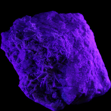 Magnificent Green Tourmaline, Kunzite, Lepidolite plus more specimen 140m 2035g in UV light - Rocks and Things Store