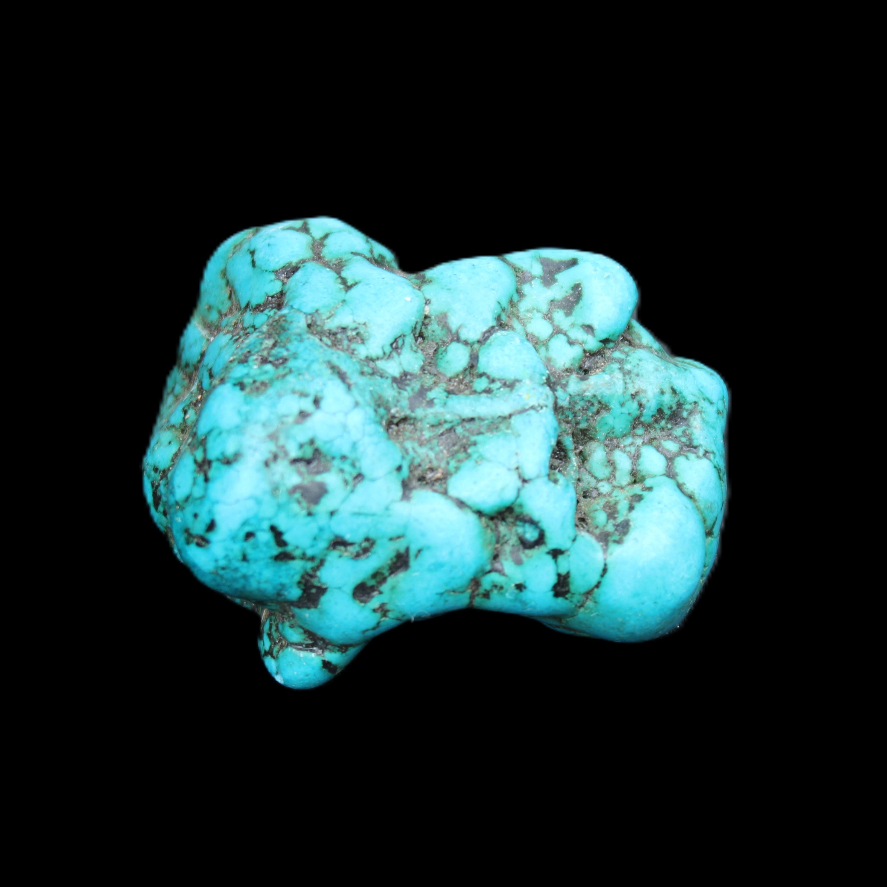 Persian Turquoise 36*25mm 27.8g in sunlight - Rocks and Things Store