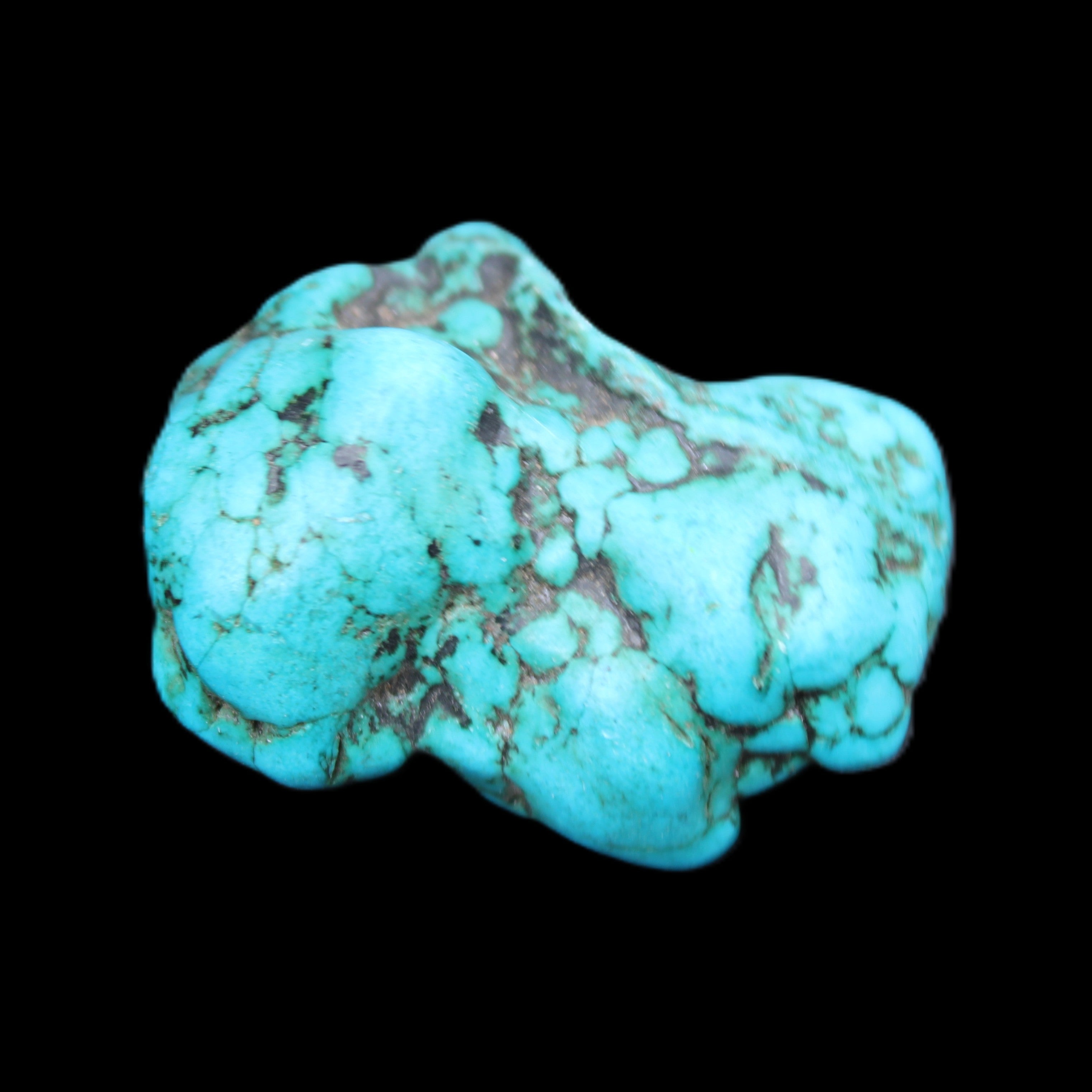 Persian Turquoise 36*25mm 27.8g in sunlight - Rocks and Things Store