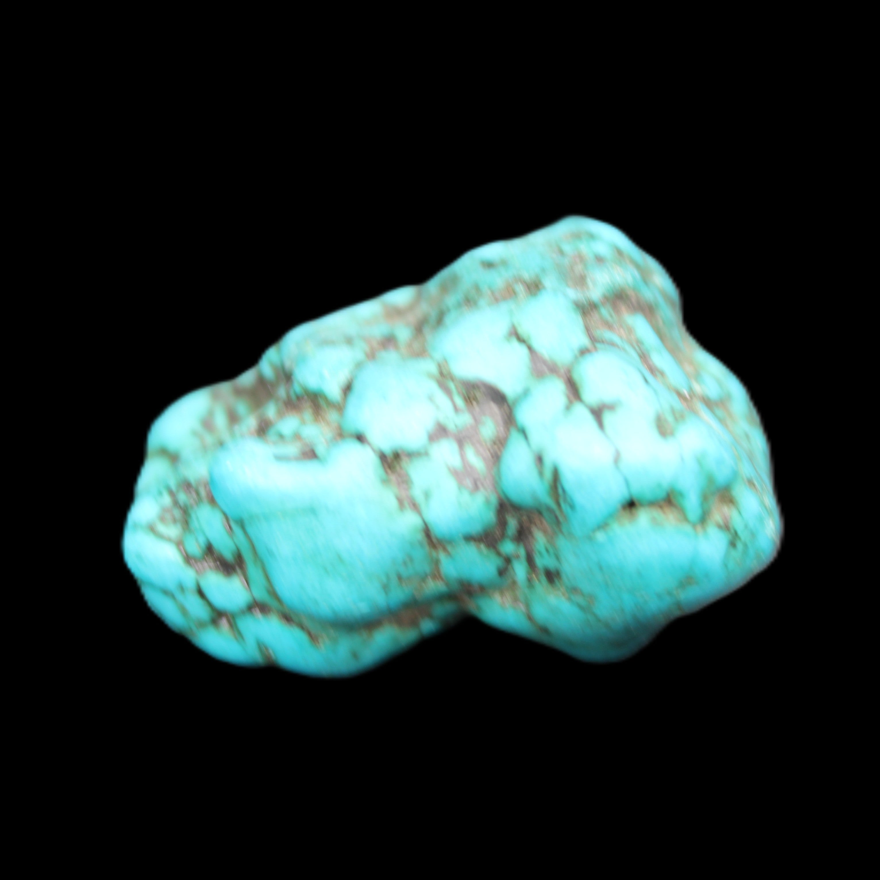 Persian Turquoise 36*25mm 27.8g in sunlight - Rocks and Things Store