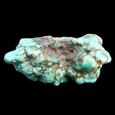 Persian Turquoise 75*55mm 134.5g in sunlight - Rocks and Things Store