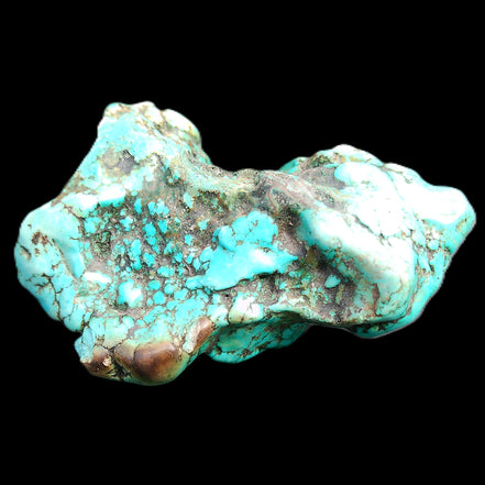 Persian Turquoise 75*55mm 134.5g in sunlight - Rocks and Things Store