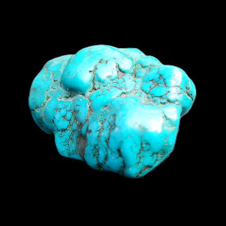 Persian Turquoise 45*32mm 51.8g in sunlight - Rocks and Things Store
