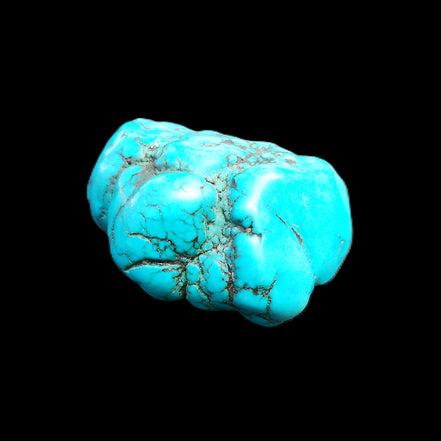 Persian Turquoise 45*32mm 51.8g in sunlight - Rocks and Things Store