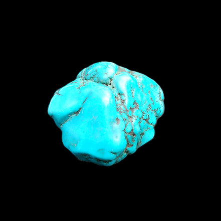 Persian Turquoise 45*32mm 51.8g in sunlight - Rocks and Things Store