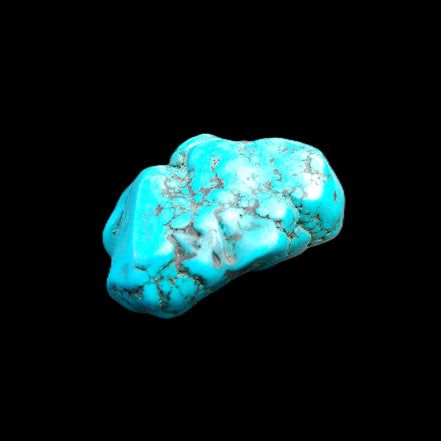 Persian Turquoise 45*32mm 51.8g in sunlight - Rocks and Things Store