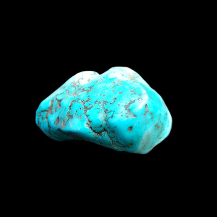 Persian Turquoise 45*32mm 51.8g in sunlight - Rocks and Things Store