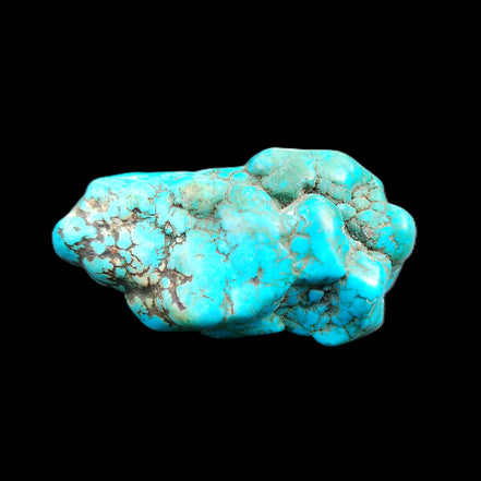 Persian Turquoise 45*32mm 51.8g in sunlight - Rocks and Things Store