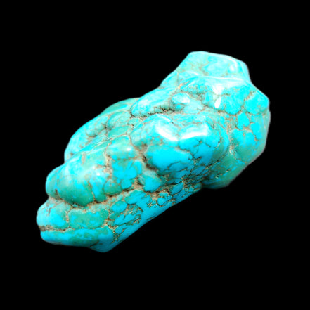 Persian Turquoise 45*32mm 51.8g in sunlight - Rocks and Things Store