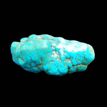Persian Turquoise 45*32mm 51.8g in sunlight - Rocks and Things Store