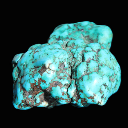 Persian Turquoise 45*39mm 68.9g in sunlight - Rocks and Things Store