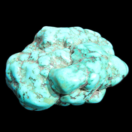 Persian Turquoise 45*39mm 68.9g in sunlight - Rocks and Things Store