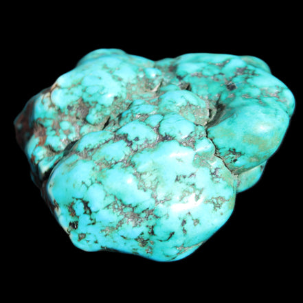 Persian Turquoise 45*39mm 68.9g in sunlight - Rocks and Things Store