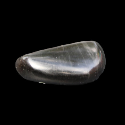 Polished Silver Obsidian stone  20-31mm 12-13g in sunshine - Rocks and Things Store