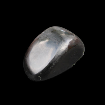 Polished Silver Obsidian stone 25-28mm 7-8g in sunshine - Rocks and Things Store