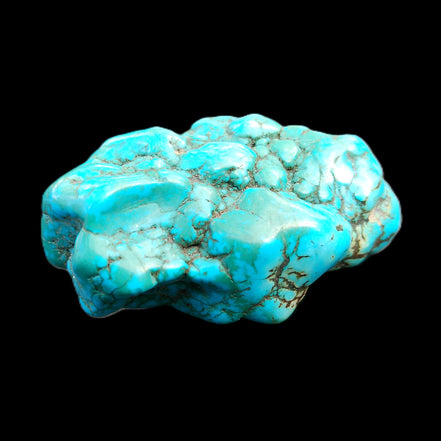 Persian Turquoise 53*35mm 51.2g in sunlight - Rocks and Things Store